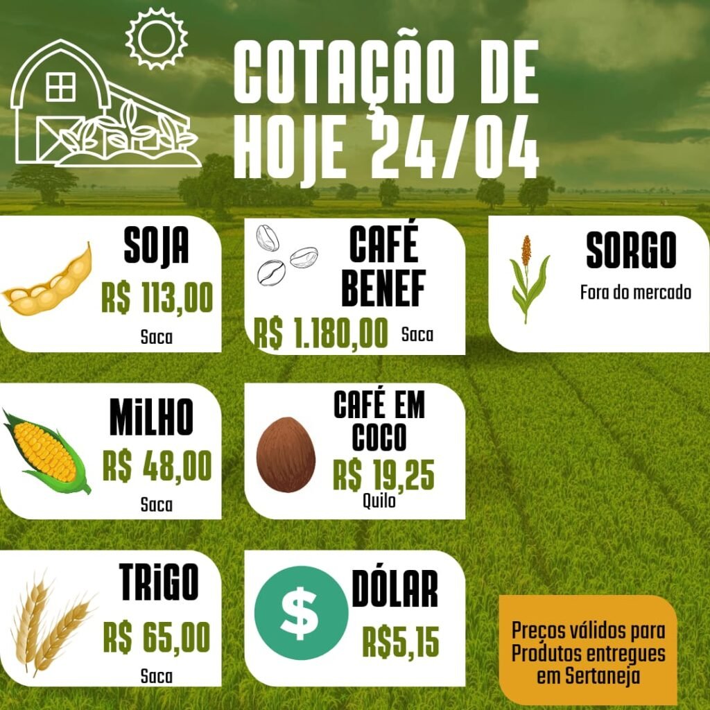 cotação 24-04