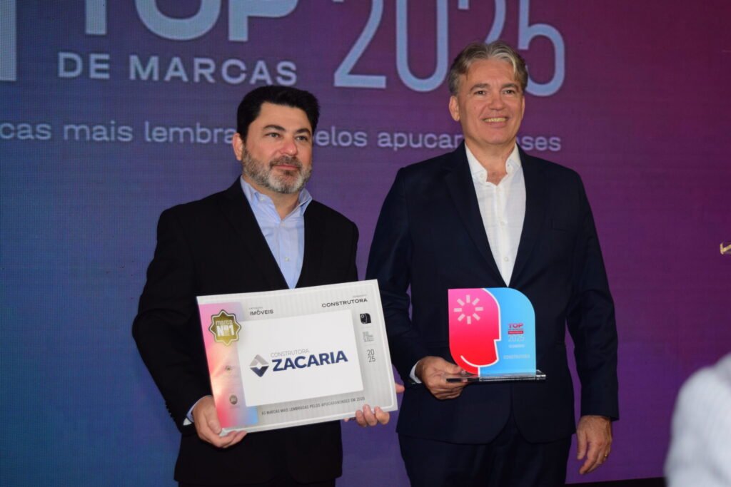 Da esq para a dir, Olavo Batista, superintendente da empresa, e Rodrigo Zacaria, diretor técnico/ foto divulgação